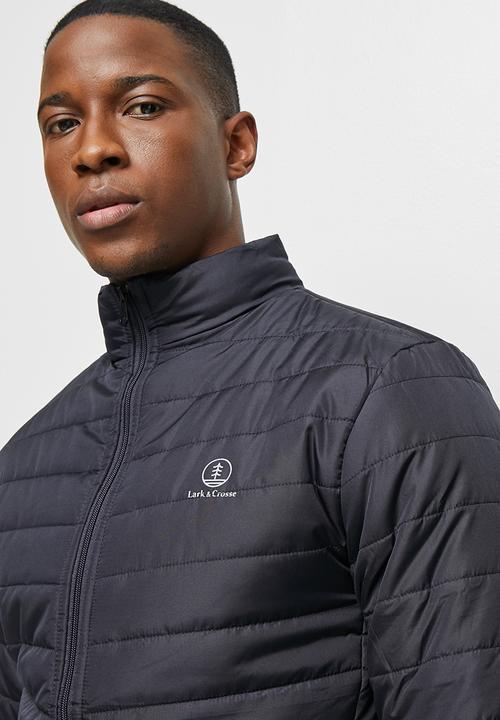Lark & Crosse - Ascend funnel neck puffer jacket - navy