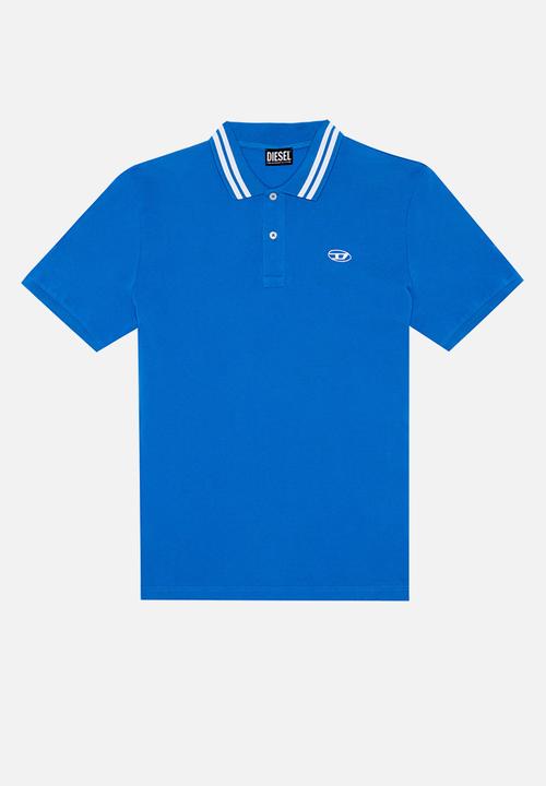Diesel  - T-vaida short sleeve golfer - blue