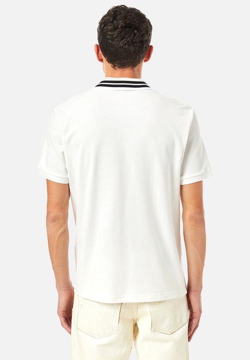 Diesel  - T-vaida short sleeve golfer - white