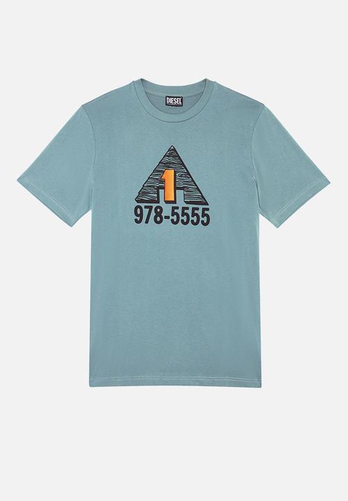 Diesel  - T-just-c8 short sleeve tee - grey