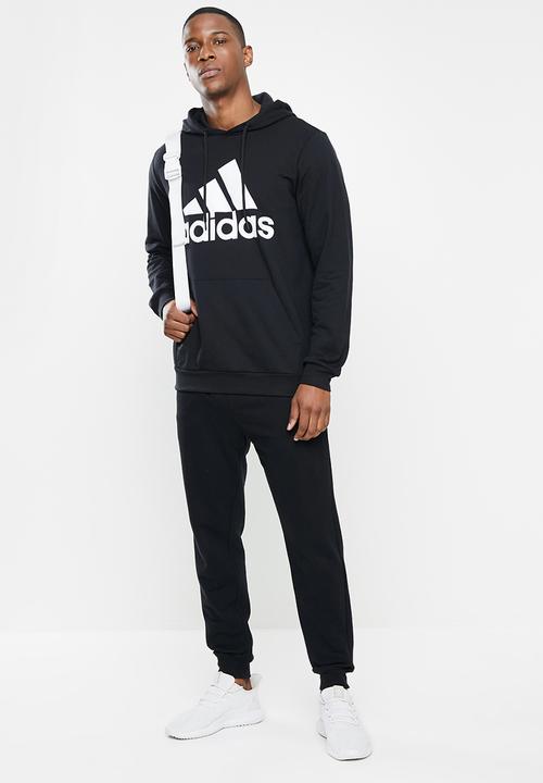 adidas Performance - Bl ft Hooded sweatshirt - Black
