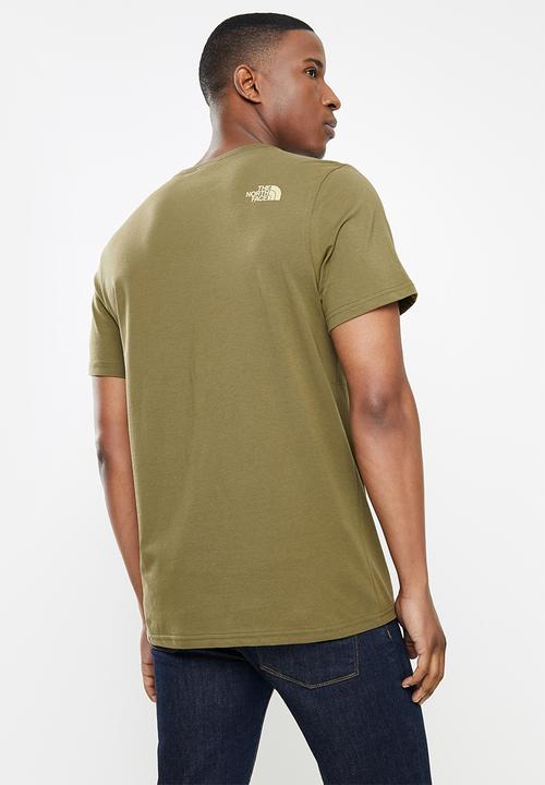 The North Face - M short sleeve rust 2 tee - olive