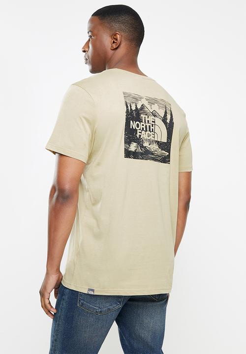 The North Face - M short sleeve redbox celebration tee - brown