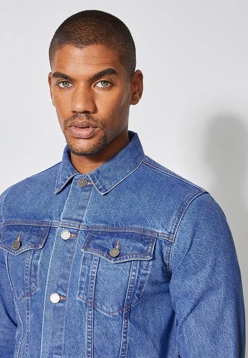 Superbalist - San fran denim trucker - mid blue