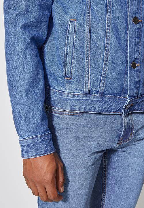 Superbalist - San fran denim trucker - mid blue