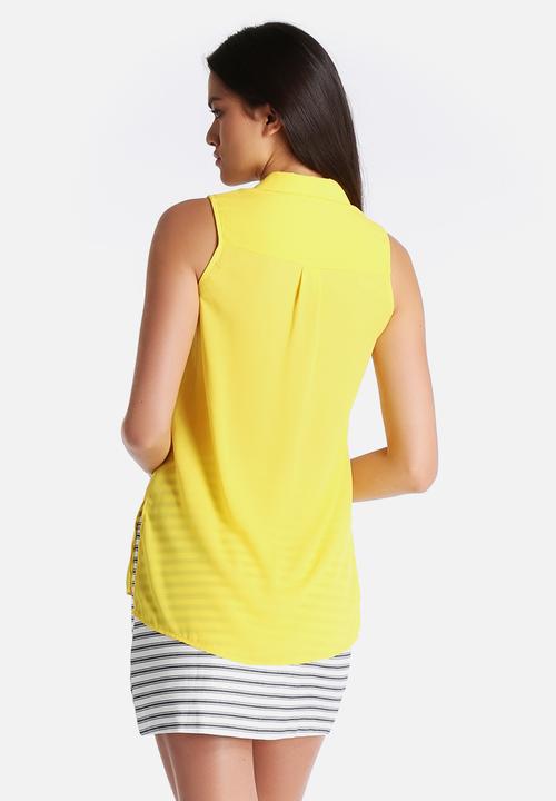 New Look - Side Split Memphis Shirt
