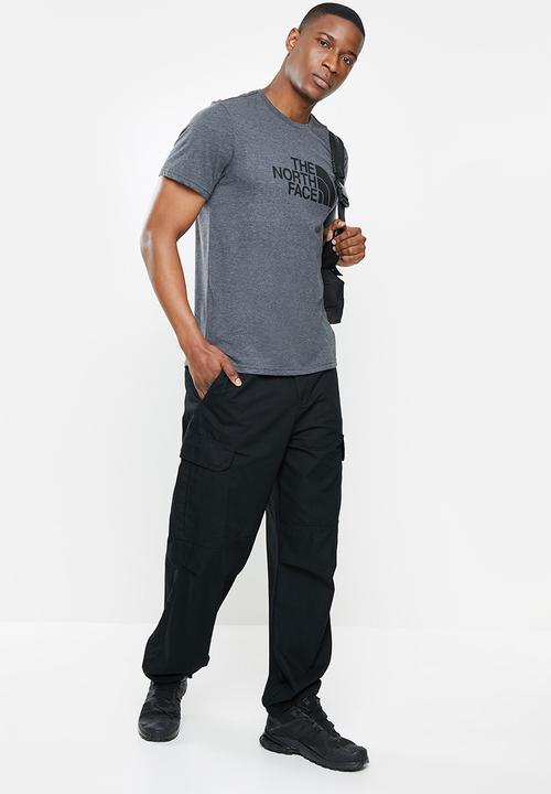 The North Face - M short sleeve easy tee - medium grey heather 