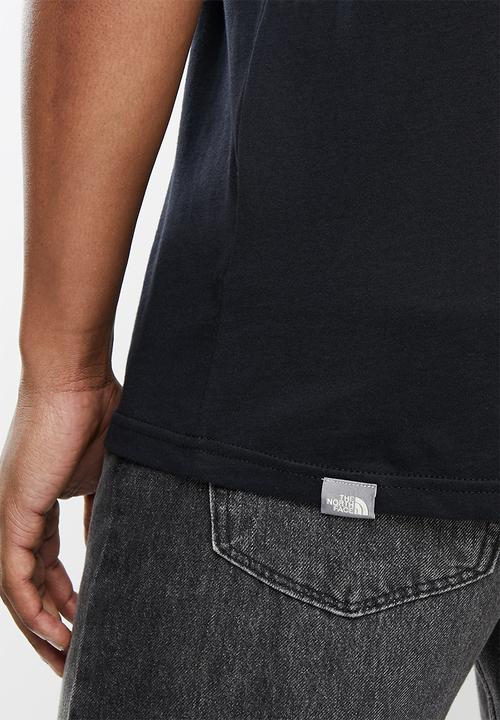 The North Face - M short sleeve mountain line tee - black