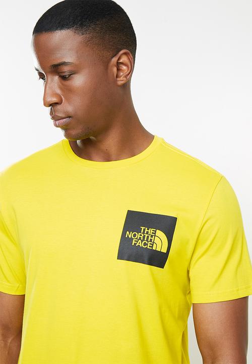 The North Face - M short sleeve fine tee - yellow