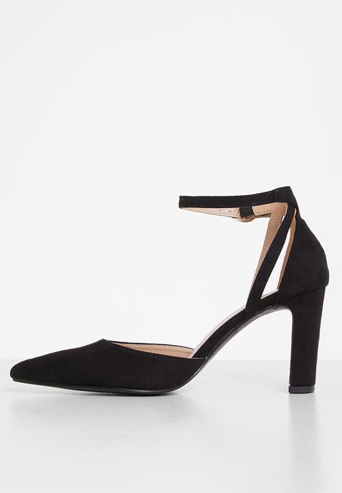 Superbalist - London closed block heel - black