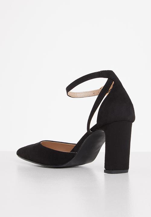 Superbalist - London closed block heel - black