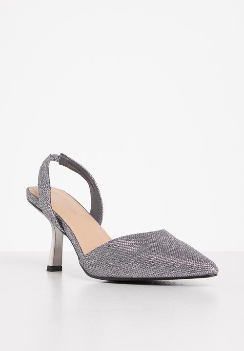 Superbalist - Lucy slingback heel - silver