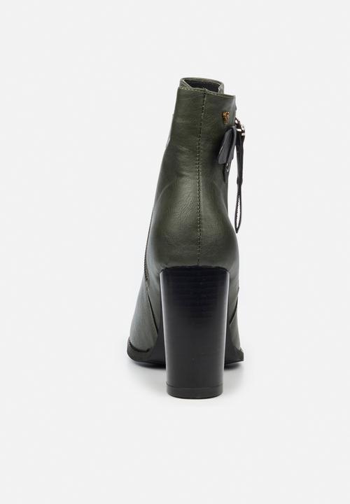 Butterfly Feet - Tory 1 ankle boot - olive