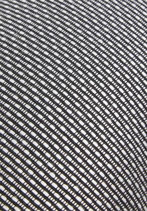 Sixth Floor - Soma 3 seater - black and white
