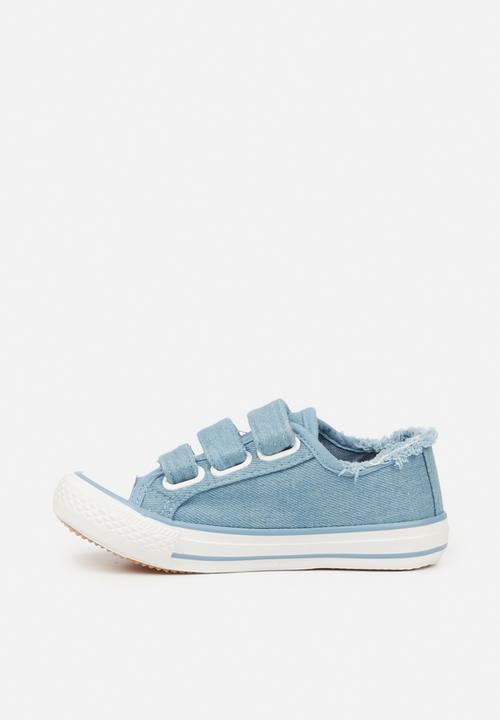 Little Miss Black - Jean girls sneaker - blue
