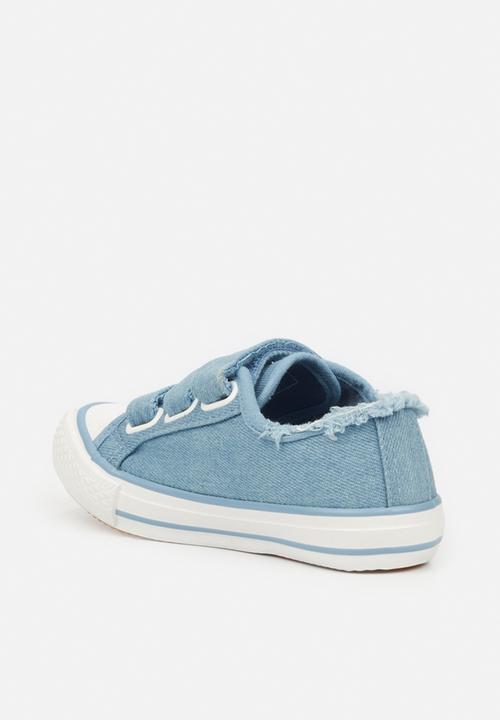 Little Miss Black - Jean girls sneaker - blue