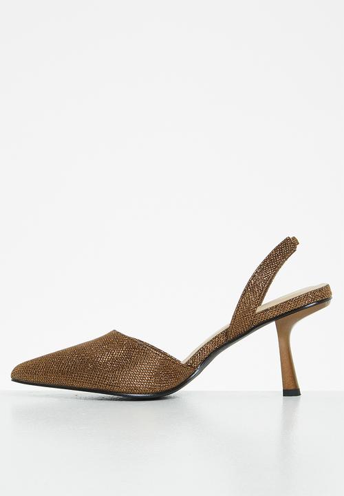 Superbalist - Lucy slingback heel - bronze
