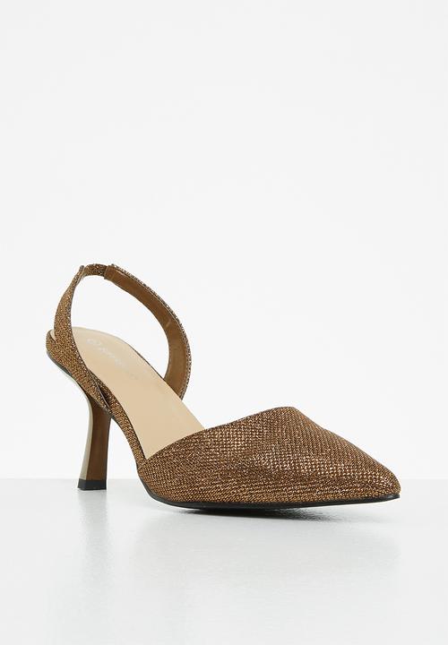 Superbalist - Lucy slingback heel - bronze