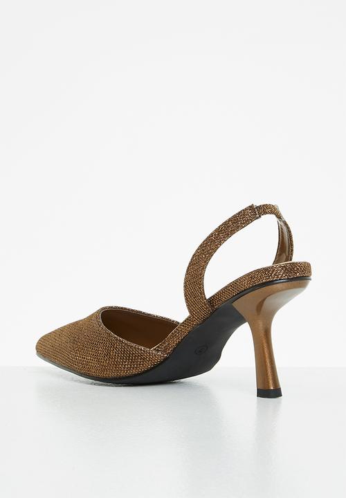 Superbalist - Lucy slingback heel - bronze
