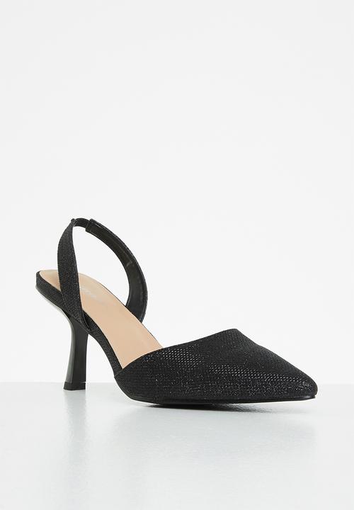 Superbalist - Lucy slingback heel - black