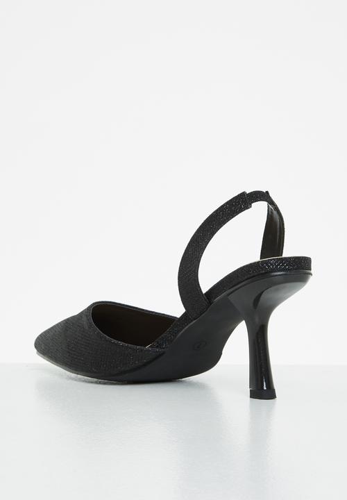 Superbalist - Lucy slingback heel - black