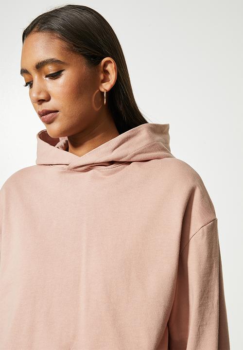 Superbalist - Crop hoodie - cork