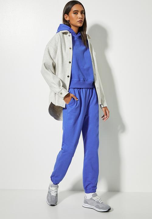 Superbalist - Crop hoodie - bright blue