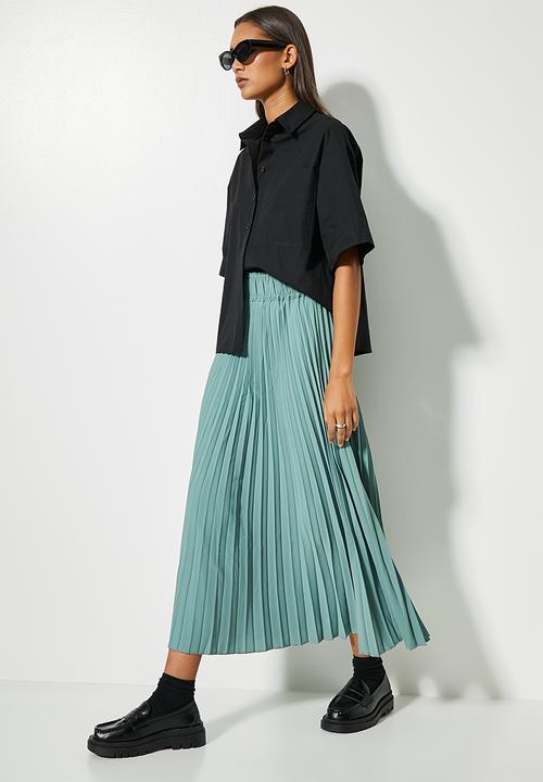 Superbalist - Maxi pleat - dark sage