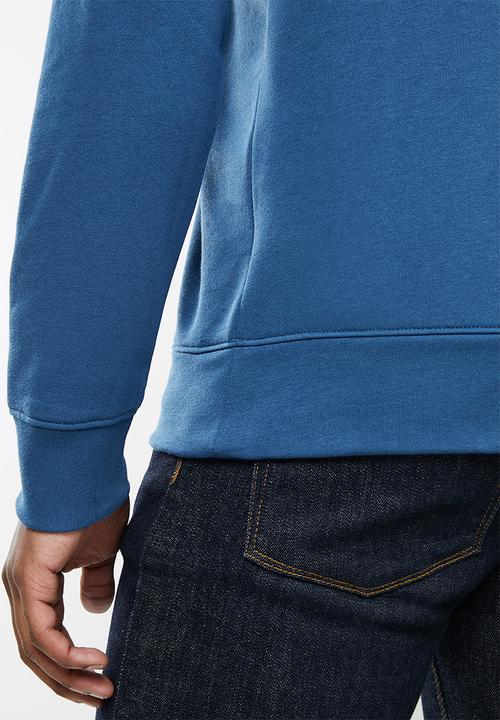 Under Armour - UA Rival Terry Logo Crew - Blue