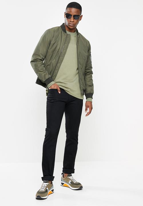 Lee  - Detriot regular slim fit jeans - black 