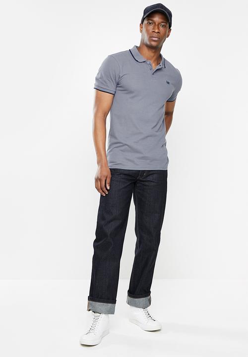 Lee  - Lee rider regular straight leg jeans - indigo