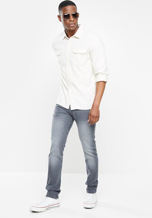 Lee  - Luke slim fit tapered jeans - grey