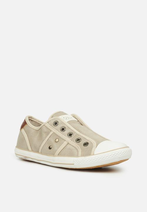 Miss Black - Jean1 slip on sneaker - grey