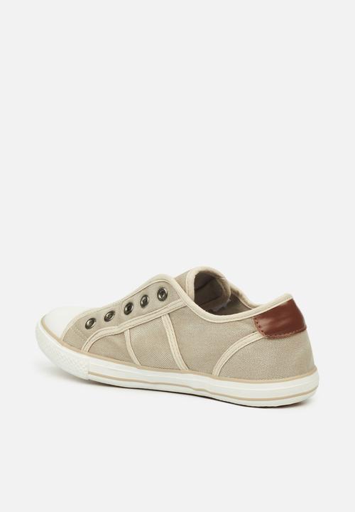 Miss Black - Jean1 slip on sneaker - grey