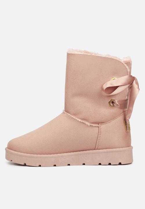 Miss Black - Rae2 ankle boot - pink