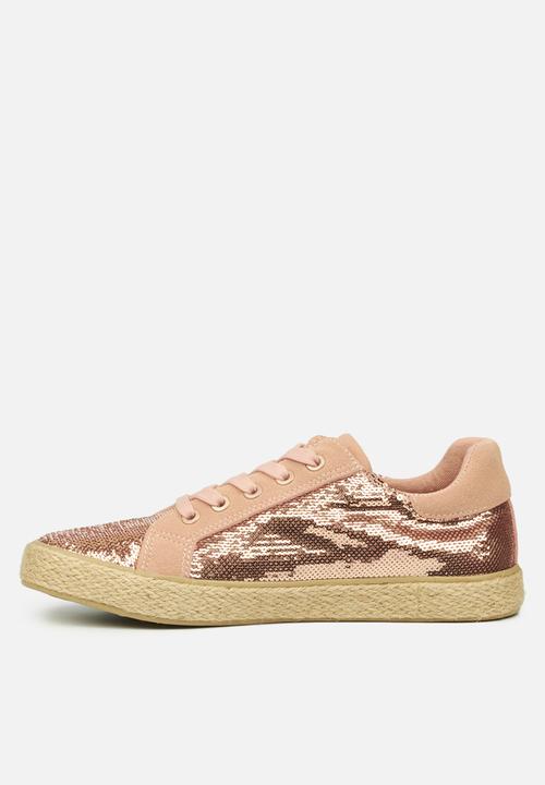 Miss Black - Republica4 espadrille sneaker - pink