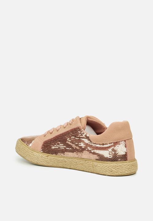 Miss Black - Republica4 espadrille sneaker - pink
