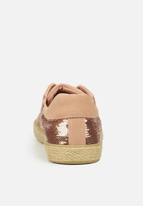 Miss Black - Republica4 espadrille sneaker - pink