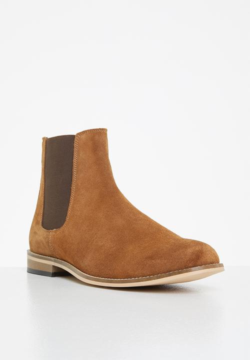 Lark & Crosse - Ross leather chelsea boot - tan