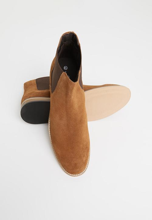 Lark & Crosse - Ross leather chelsea boot - tan