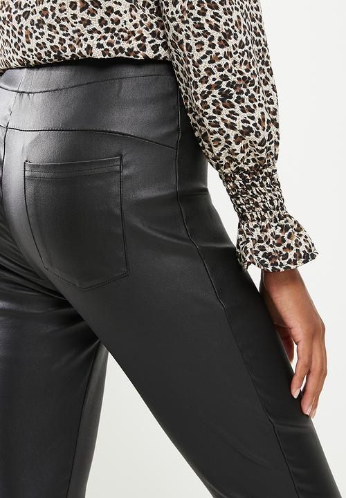 Stella Morgan - Slim leg pants - black