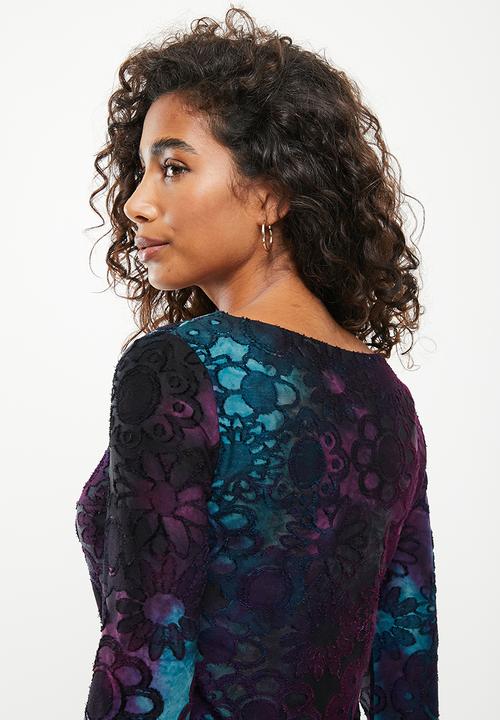 Stella Morgan - Tye dye tunic dress - multi 