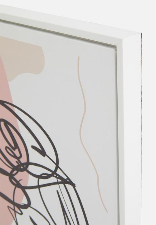 Sixth Floor - Abstract line wall art