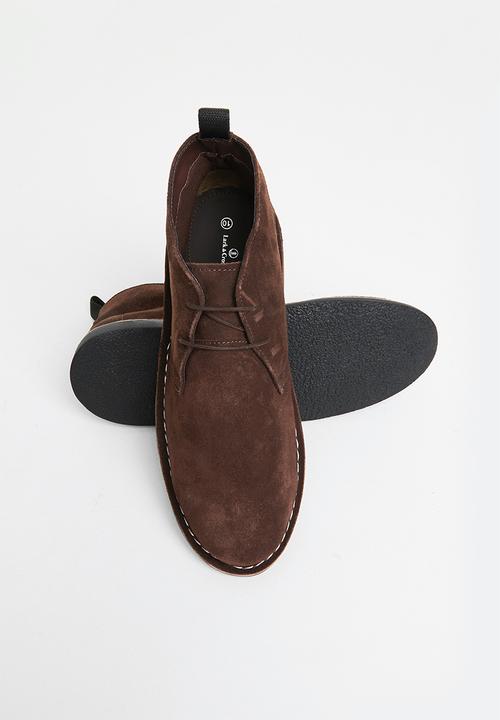 Lark & Crosse - Freddie leather desert boot - brown