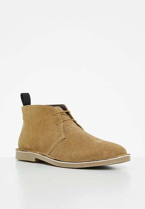 Lark & Crosse - Freddie leather desert boot - tan