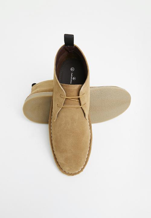Lark & Crosse - Freddie leather desert boot - tan