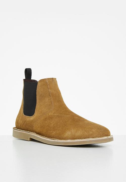 Lark & Crosse - Judd leather chelsea boot - tan