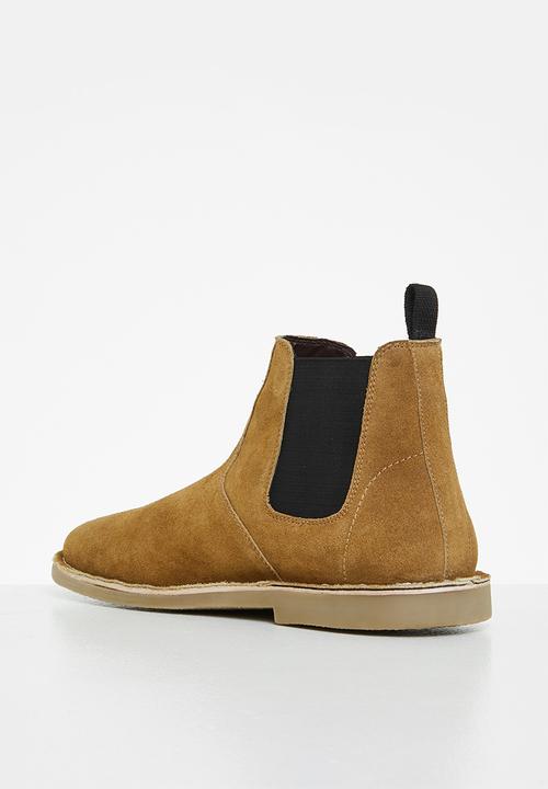 Lark & Crosse - Judd leather chelsea boot - tan