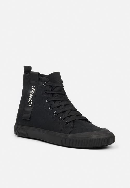 UrbanArt - Arte 2 can sneaker - black
