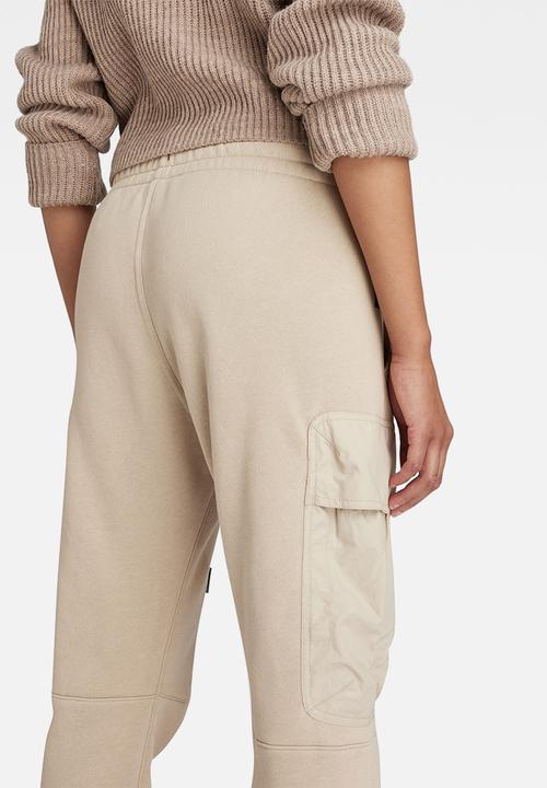 G-STAR - Boyfriend 3d pocket sweat pant - brick